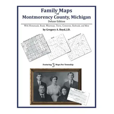 Family Maps of Montmorency County, Michigan