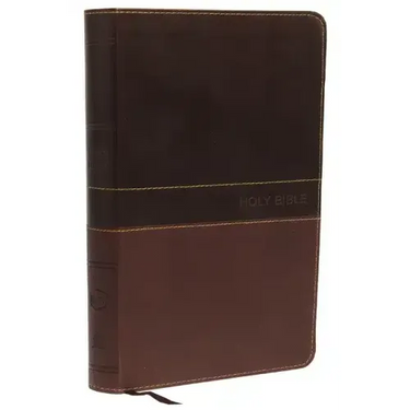 NKJV, Deluxe Gift Bible, Imitation Leather, Tan, Red Letter Edition