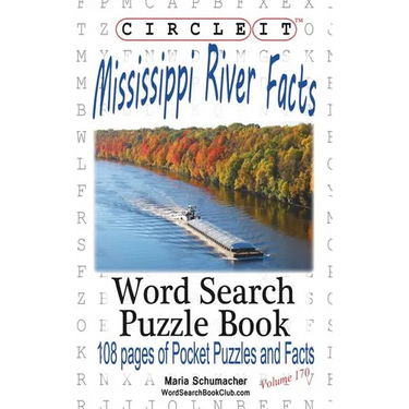 Circle It, Mississippi River Facts, Word Search, Puzzle Book