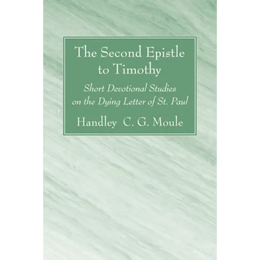 The Second Epistle to Timothy