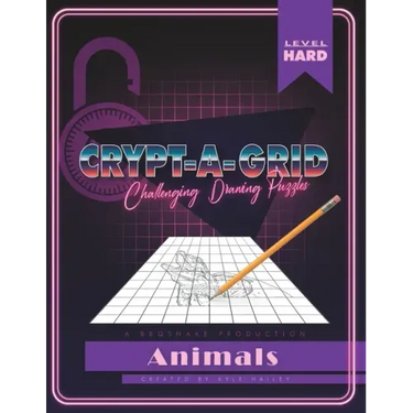 Crypt-a-grid: Challenging drawing puzzels