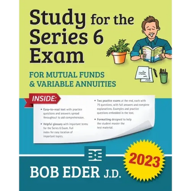 Study for the Series 6 Exam: Investment Companies and Variable Products