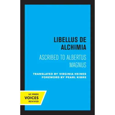 Libellus de Alchimia: Ascribed to Albertus Magnus
