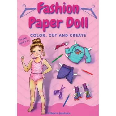 Fashion Paper Doll: Color, cut and create