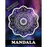 Mandala coloring book Black Background: A Fun and Unique Mandala Coloring Book (Black Background)