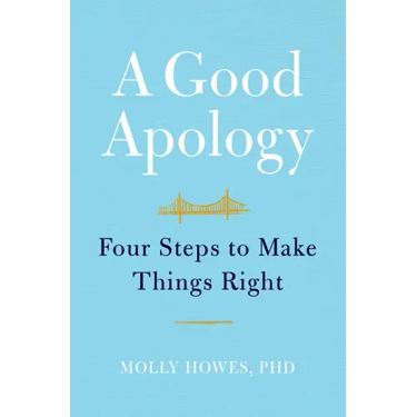 A Good Apology: Four Steps to Make Things Right