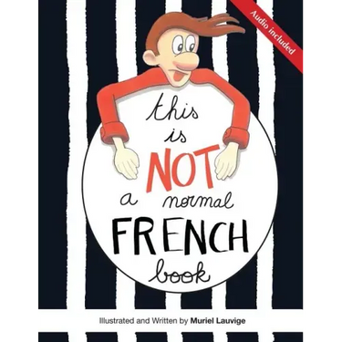 This is not a normal French book: This is a comic book for adult learners, at beginning and intermediate levels who want to learn French using visuals