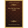 How The War Came (1920)