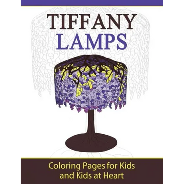 Tiffany Lamps: Coloring Pages for Kids and Kids at Heart