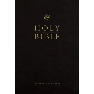 ESV Pew and Worship Bible, Large Print (Black)