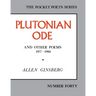 Plutonian Ode: And Other Poems 1977-1980