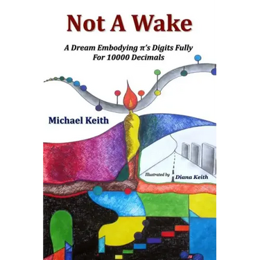 Not A Wake: A dream embodying (pi)'s digits fully for 10000 decimals