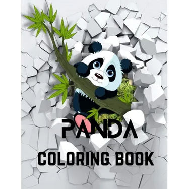 Panda coloring book: A Coloring Book of 35 Unique Panda Coe Stress relief Book Designs Paperback