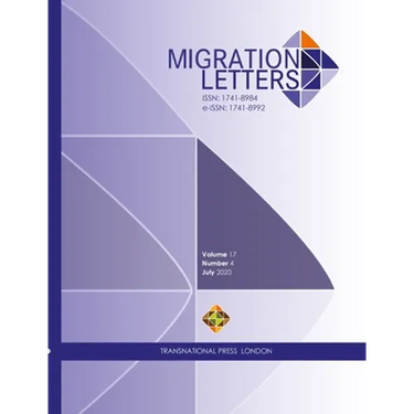 Migration Letters - Vol. 17 No. 4 - July 2020