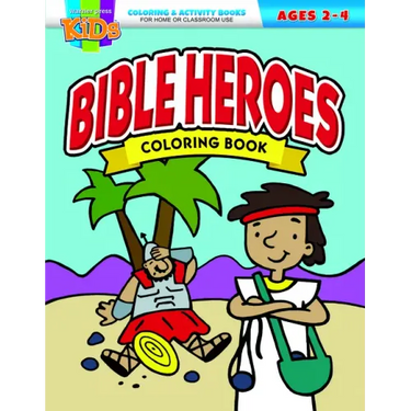Bible Heroes Coloring Book