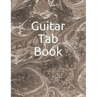 Guitar Tab Book: 150 Pages to Write Your Own Tabs.