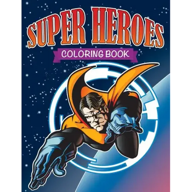 Super Heroes Coloring Book