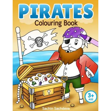 Pirates Colouring Book: Coloring Book for Kids and Preschoolers (Ages 3-5)