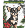 Coloring Christmas Chihuahuas