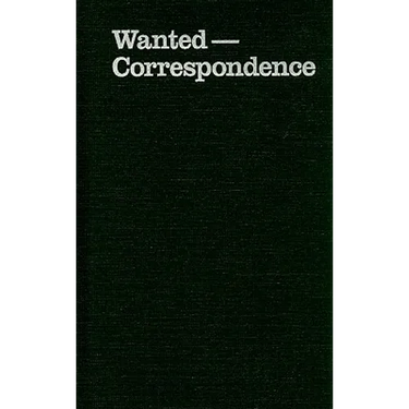 Wanted-Correspondence: Women's Letters to a Union Soldier