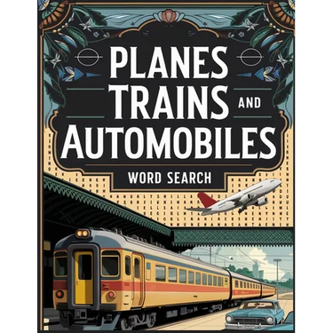 Planes Trains and Automobiles Word Search