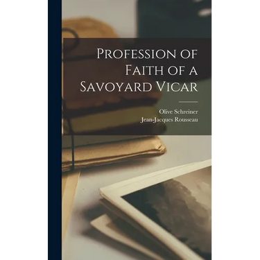 Profession of Faith of a Savoyard Vicar