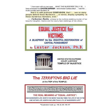 Equal Justice for Victims: A Blueprint for the Rightful Restoration of Capital Punishment