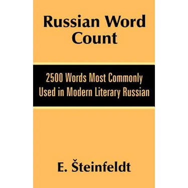Russian Word Count: 2500 Words Most Commonly Used in Modern Literary Russian