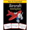 Aircraft Coloring Book: 50 Premium Quality Airplane Coloring Pages