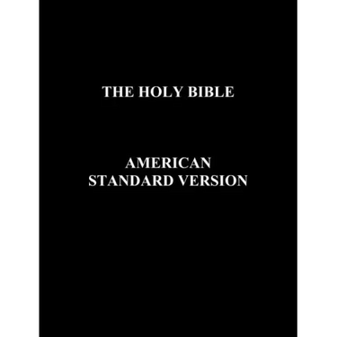 Holy Bible-Asv