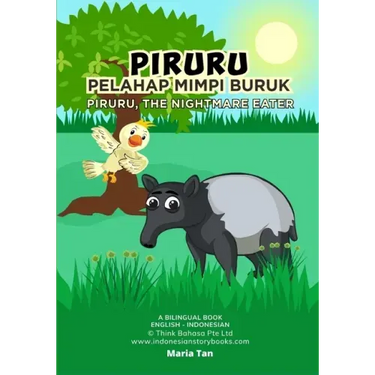 Piruru the Nightmare Eater: English Indonesian Bilingual Book