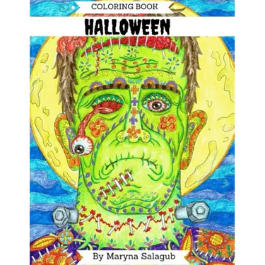 Halloween coloring book