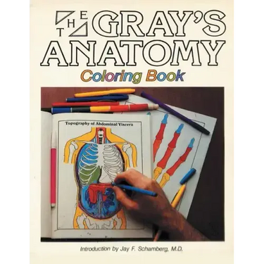 Gray's Anatomy Coloring Book