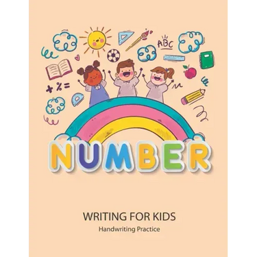 Number Writing for kids: Handwriting Practice Book For Kids Writing Page and Coloring Book: Numbers 1-10: For Preschool, Kindergarten, and Kids