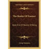 The Realm of Essence: Book First of Realms of Being