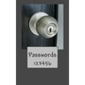 Passwords: 123456