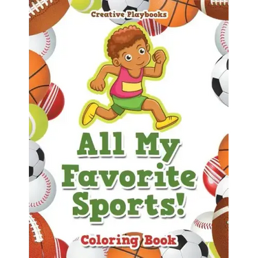 All My Favorite Sports! Coloring Book