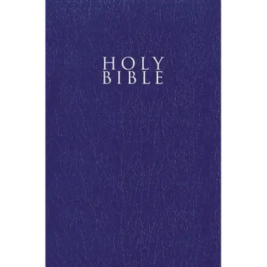 Niv, Gift and Award Bible, Leather-Look, Blue, Red Letter Edition, Comfort Print