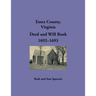 Essex County, Virginia Deed and Will Abstracts 1692-1693