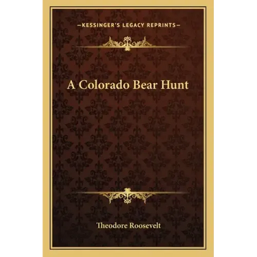 A Colorado Bear Hunt