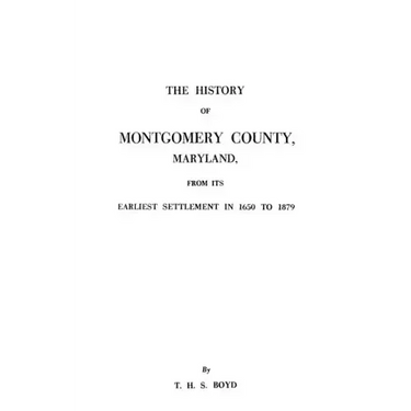History of Montgomery County, Maryland