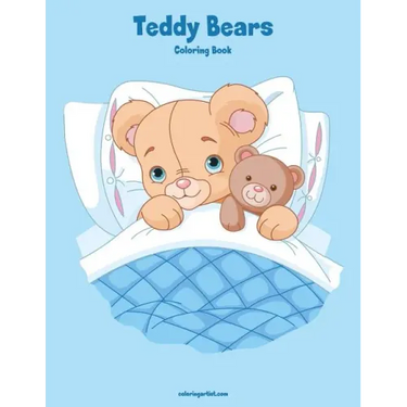 Teddy Bears Coloring Book 1