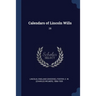 Calendars of Lincoln Wills: 28