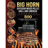 BIG HORN OUTDOOR Wood Pellet Grill & Smoker Cookbook: 500 Foolproof, Quick & Easy Recipes to Reset & Energize Your Body