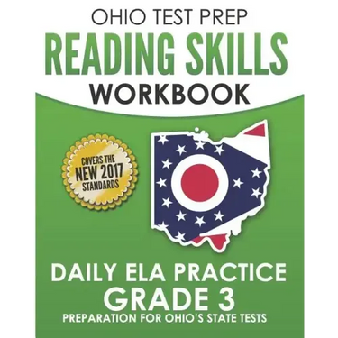 OHIO TEST PREP Reading Skills Workbook Daily ELA Practice Grade 3: Practice for Ohio's State Tests for English Language Arts