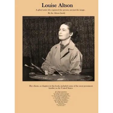 Louise Altson: A gifted artist who captured the person, not just the image