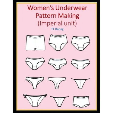 Women's Underwear Pattern Making (Imperial unit)