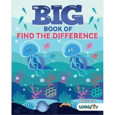 The Big Book of Find the Difference: A Spot the Difference Activity Book for Kids