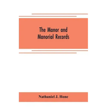 The manor and manorial records