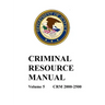 Criminal Resource Manual: 2000-2500